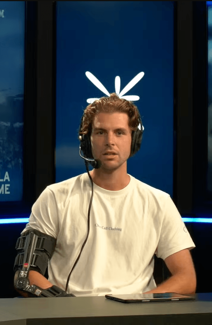 Jonas Pelle Hartenstein als TV-Experte bei Sporteurope.tv